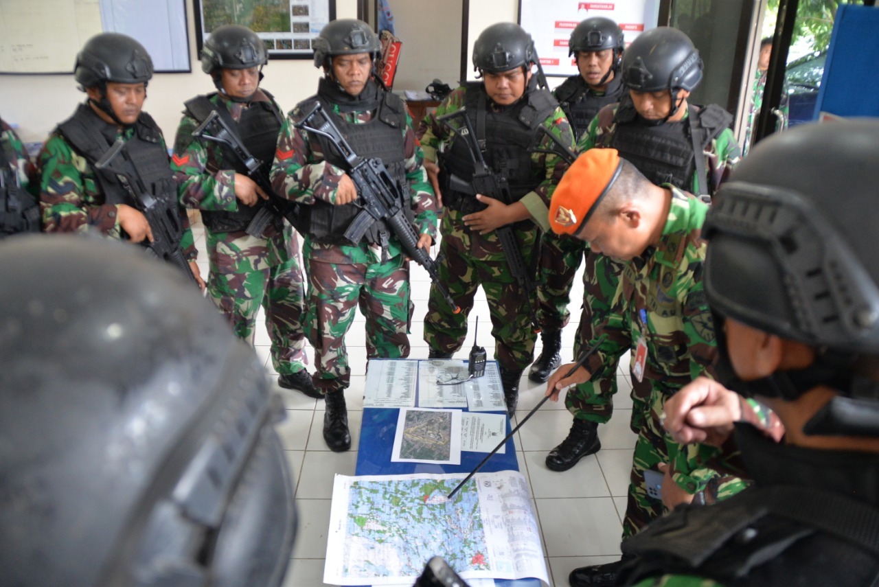 Lanud Iswahjudi Gelar Latihan Pertahanan Pangkalan Dan Penanggulangan